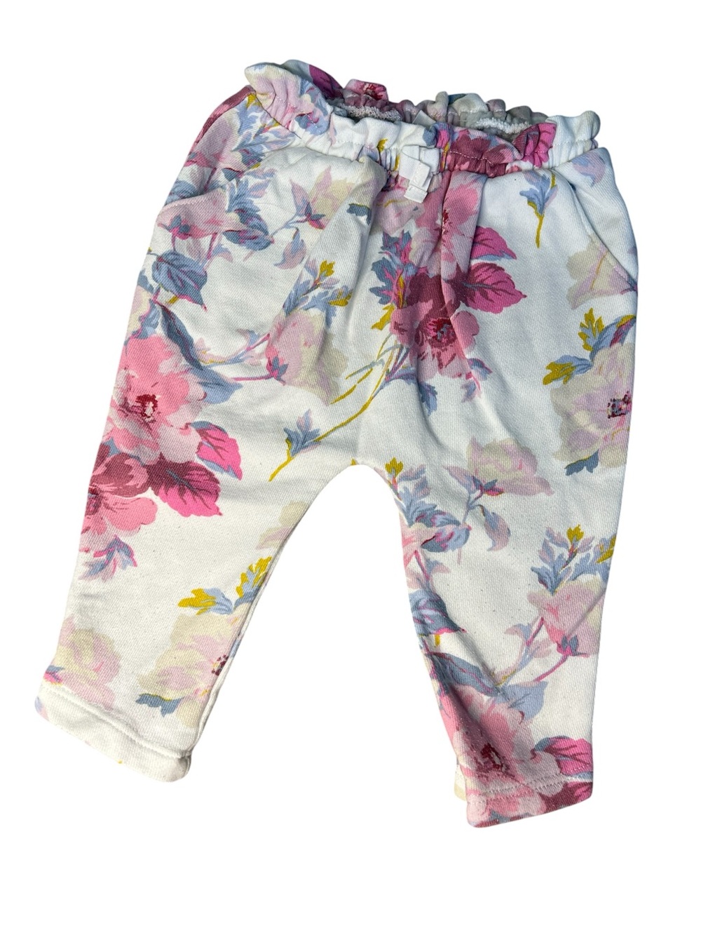 GAP Pink Floral Baby Pants